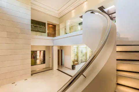 Modern Villa Panoramic View of to Gibraltar, Morocco, the Mediterranean, 6 bedrooms in Benahavis - La Zagaleta Marbella real estate for sale For Super Rich