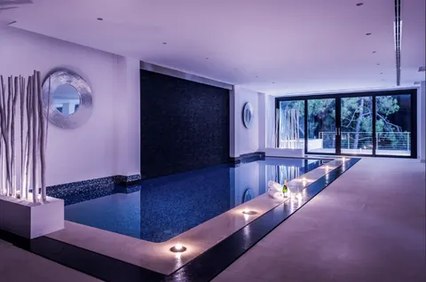 Contemporary Villa Panoramic View infinity swimming pool, 8 bedrooms in La Zagaleta Marbella prix for sale For Super Rich