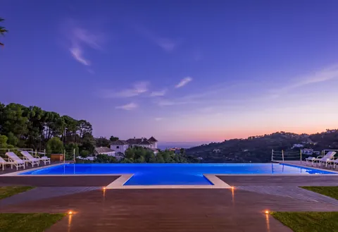 Contemporary Villa Panoramic View infinity swimming pool, 8 bedrooms in La Zagaleta Marbella photo for sale For Super Rich
