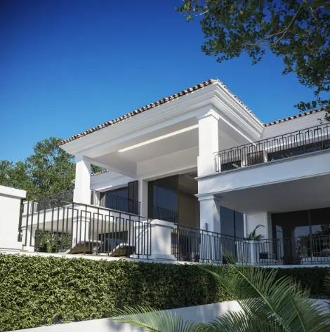 Architectural Villa Indoor & outdoor swimming pool Bowling, 6 bedrooms in The Golden Mile - Marbella available for sale For Super Rich