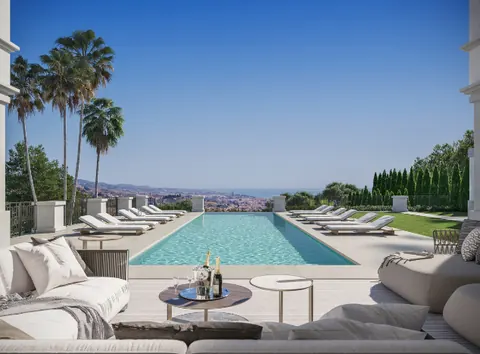 Architectural Villa Indoor & outdoor swimming pool Bowling, 6 bedrooms in The Golden Mile - Marbella Classified ads for sale For Super Rich