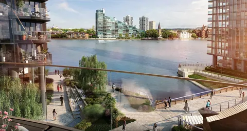 Luxury Penthouse Panoramic View Chelsea Waterfront, 5 bedrooms in London price for sale For Super Rich