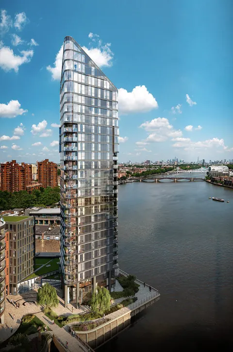Luxury Penthouse Panoramic View Chelsea Waterfront, 5 bedrooms in London Classified ads for sale For Super Rich
