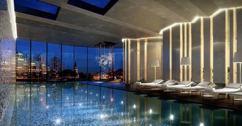 Luxury Penthouse Panoramic View Chelsea Waterfront, 5 bedrooms in London real estate for sale For Super Rich