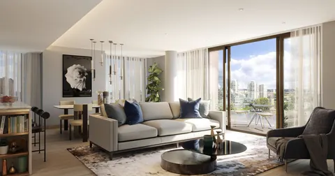 Luxury Penthouse Panoramic View Chelsea Waterfront, 5 bedrooms in London prix for sale For Super Rich
