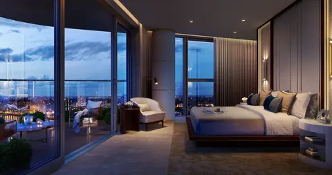 Luxury Penthouse Panoramic View Chelsea Waterfront, 5 bedrooms in London properties for sale For Super Rich