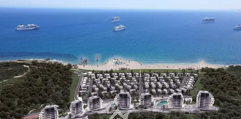 Luxury Villa Beach Front Designed by Philippe Starck, 6 bedrooms in Limassol