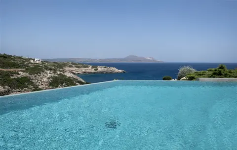 Luxury Villa Sea View heated infinity pool, 5 bedrooms in Crete photo for sale For Super Rich