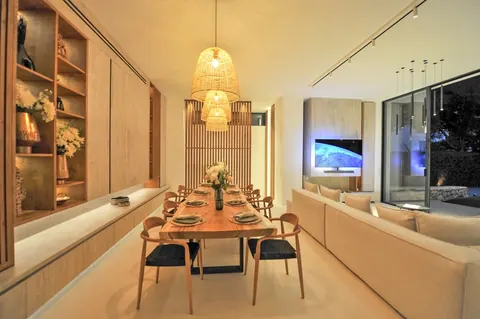 Modern Villa Gym views of the entire coast of the Salinas area, 6 bedrooms in Sant Jordi De Ses Salines - Ibiza price for sale For Super Rich