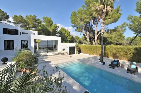 Modern Villa Gym views of the entire coast of the Salinas area, 6 bedrooms in Sant Jordi De Ses Salines - Ibiza