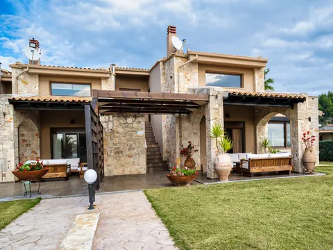 Premium Hotel Beach Front Sea View, 14 bedrooms in Halkidiki buy for sale For Super Rich