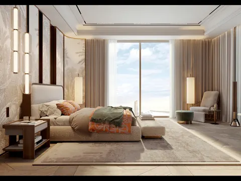 Luxury Apartment Beach Front Sea View, 3 bedrooms in Ras Al Khaimah property for sale For Super Rich