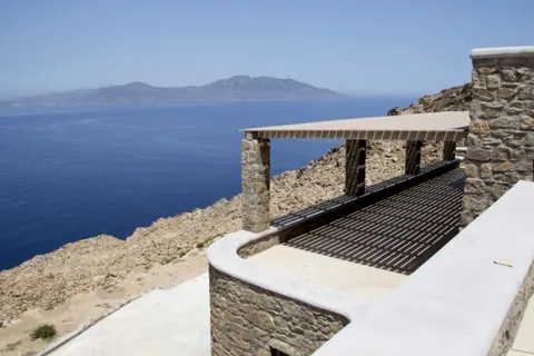 Luxury House Sea View terrace for 20 guests, 7 bedrooms in Mykonos