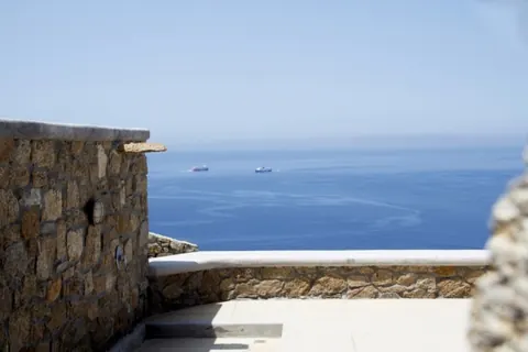 Luxury House Sea View terrace for 20 guests, 7 bedrooms in Mykonos Used for sale For Super Rich