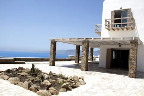 Luxury House Sea View terrace for 20 guests, 7 bedrooms in Mykonos buy for sale For Super Rich