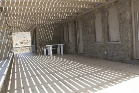 Luxury House Sea View terrace for 20 guests, 7 bedrooms in Mykonos top for sale For Super Rich