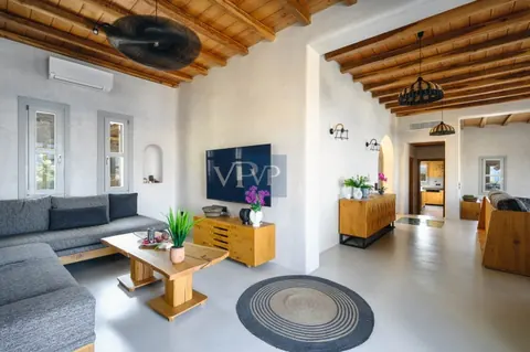 Luxury Villa Ostraco Aegean Sea views, 7 bedrooms in Mykonos top for sale For Super Rich