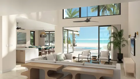 Luxury Villa Leeward Community Beachfront, 5 bedrooms in Providenciales New for sale For Super Rich