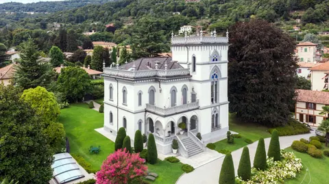 Medieval Villa Lake View Prestigious Period , 7 bedrooms in Lesa - Lake Maggiore