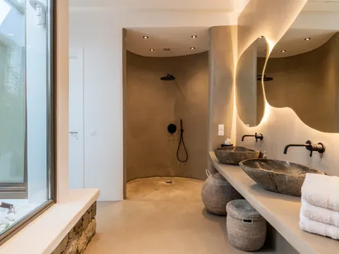 Luxury Villa Panoramic View strategically located, 9 bedrooms in Mykonos real estate for sale For Super Rich