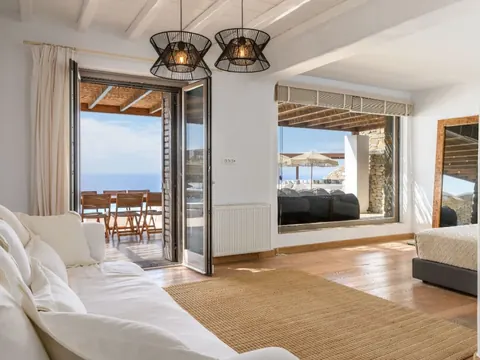 Luxury Villa Panoramic View strategically located, 9 bedrooms in Mykonos value for sale For Super Rich