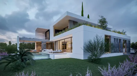 Modern Villa breathtaking sea and mountain views, 5 bedrooms in Limassol