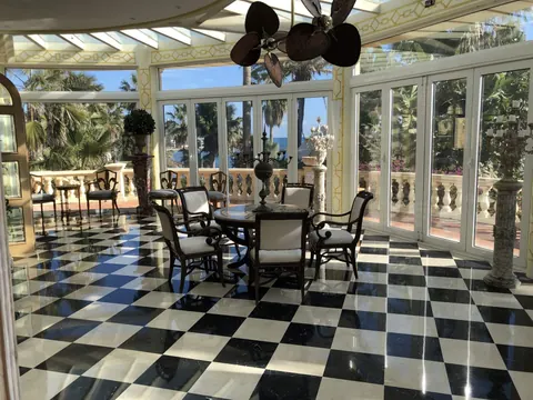 Luxury House waterfront  Guests: Royal families, Presidents, Film and Pop Stars, 9 bedrooms in Mijas Costa - Marbella property for sale For Super Rich