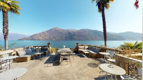 Premium Villa breathtaking views of the Lombard shore Terrace overlooking the lake, 12 bedrooms in Oggebbio buy for sale For Super Rich