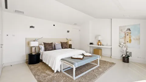 Contemporary Villa Sea View gym, sauna, jacuzzi, 4 bedrooms in Marbella best for sale For Super Rich
