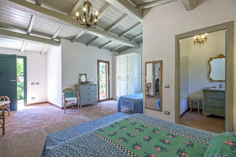 Elegant Villa Panoramic View Walking Distance of The Waterfront, 8 bedrooms in Monte Argentario - Tuscany photo for sale For Super Rich