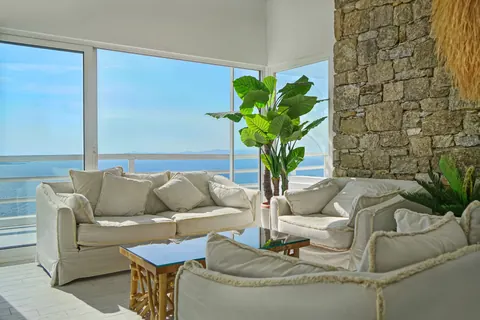 Premium Villa Obssesion Panoramic sea view, helipad, 9 bedrooms in Mykonos search for sale For Super Rich