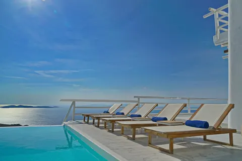 Premium Villa Obssesion Panoramic sea view, helipad, 9 bedrooms in Mykonos available for sale For Super Rich