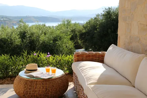 Luxury Villa Panoramic Sea and Mountain views, 5 bedrooms in Crete property for sale For Super Rich