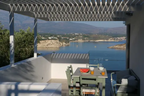 Luxury Villa Panoramic Sea and Mountain views, 5 bedrooms in Crete real estate for sale For Super Rich