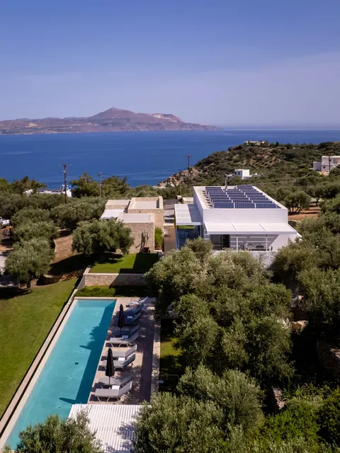 Luxury Villa Panoramic Sea and Mountain views, 5 bedrooms in Crete Used for sale For Super Rich