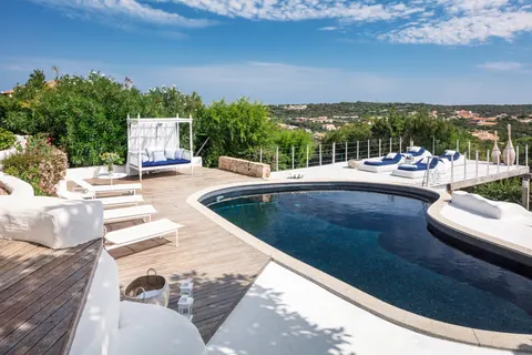 mediterranean  Villa wonderful pool breathtaking views, 4 bedrooms in Arzachena - Sardinia photo for sale For Super Rich