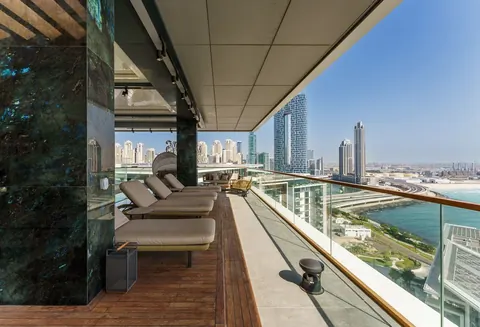 Luxury Penthouse Uninterrupted Sea Views in Bluewaters Private pool & Jacuzzi, 4 bedrooms in Dubai buy for sale For Super Rich