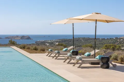 Premium Villa Incredible sea view, hudge swimming pool, 6 bedrooms in Ibiza