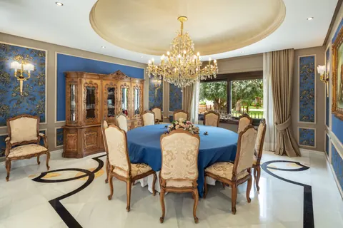 Luxury Villa Andalucia in gated community Home cinema, pool, several bedrooms in Marbella ads for sale For Super Rich