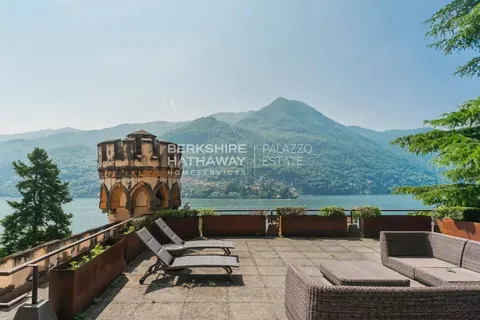 Century Castle Castello Thomson, 8 bedrooms in Carate Urio - Lake Como available for sale For Super Rich