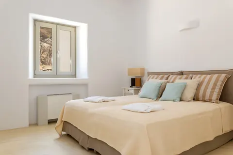 Luxury Villa Mariposa panoramic views of Aegean blue, 8 bedrooms in Mykonos ultra luxury for sale For Super Rich