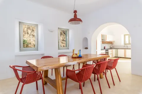 Luxury Villa Mariposa panoramic views of Aegean blue, 8 bedrooms in Mykonos deal for sale For Super Rich