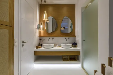 Elegant Villa Breathtaking panoramic sea views Pool, BBQ, Jacuzzi, terraces, 8 bedrooms in Mykonos ads for sale For Super Rich