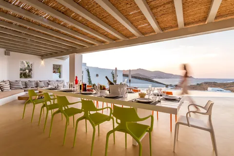 Luxury Villa Mariposa panoramic views of Aegean blue, 8 bedrooms in Mykonos 776706 for sale For Super Rich