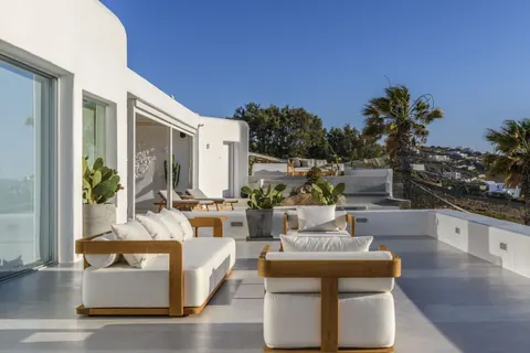Elegant Villa Breathtaking panoramic sea views Pool, BBQ, Jacuzzi, terraces, 8 bedrooms in Mykonos 919630 for sale For Super Rich