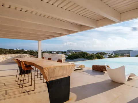 Architectural Villa Sea View, breathtaking natural beauty, 6 bedrooms in Paros 1107222 for sale For Super Rich