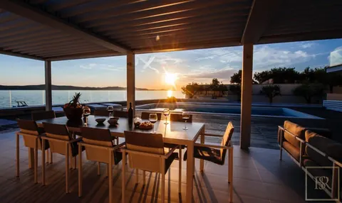 Premium Villa Beach Front private exit to the sea and beach, 6 bedrooms in Zadar ads for sale For Super Rich