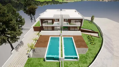 Contemporary Villa Garden and infinity pool 3 floors, 4 bedrooms in Setubal, Grândola available for sale For Super Rich