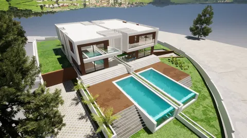 Contemporary Villa Garden and infinity pool 3 floors, 4 bedrooms in Setubal, Grândola property for sale For Super Rich