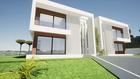 Contemporary Villa Garden and infinity pool 3 floors, 4 bedrooms in Setubal, Grândola best for sale For Super Rich